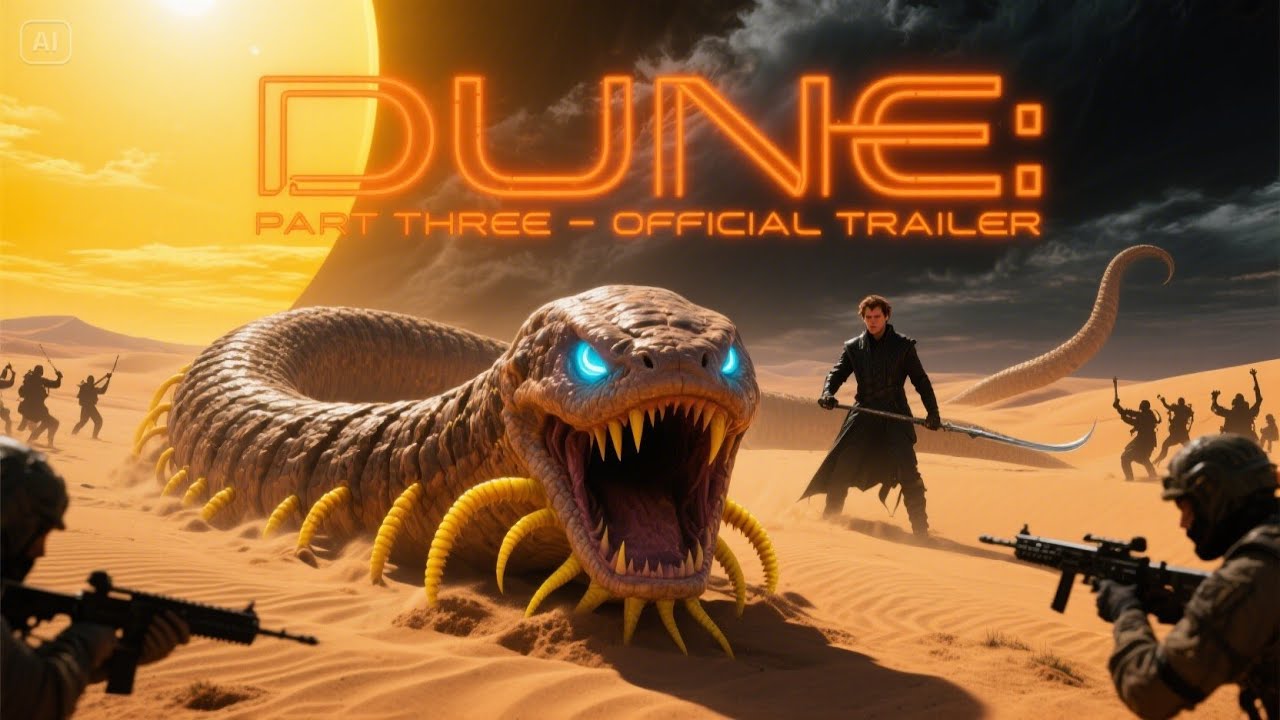 Dune: Part Three (2026) &ndash; Official Trailer | Timoth&eacute;e Chalamet & Zendaya Return