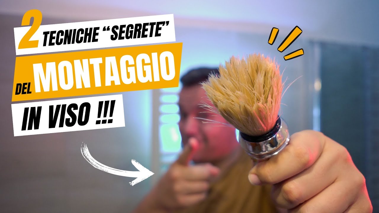 Tutorial: Montaggio in viso della crema da barba | Tecnica 