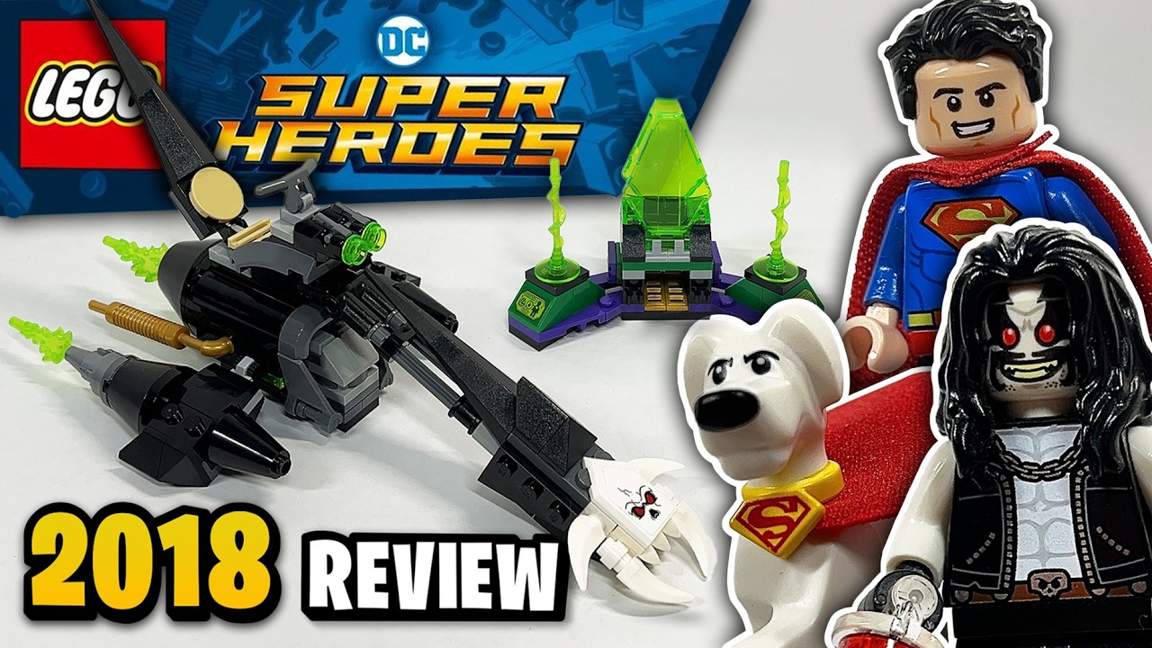 LEGO DC: Супермен и Крипто объединяются (76096) &mdash; Обзор набора 2018 года
