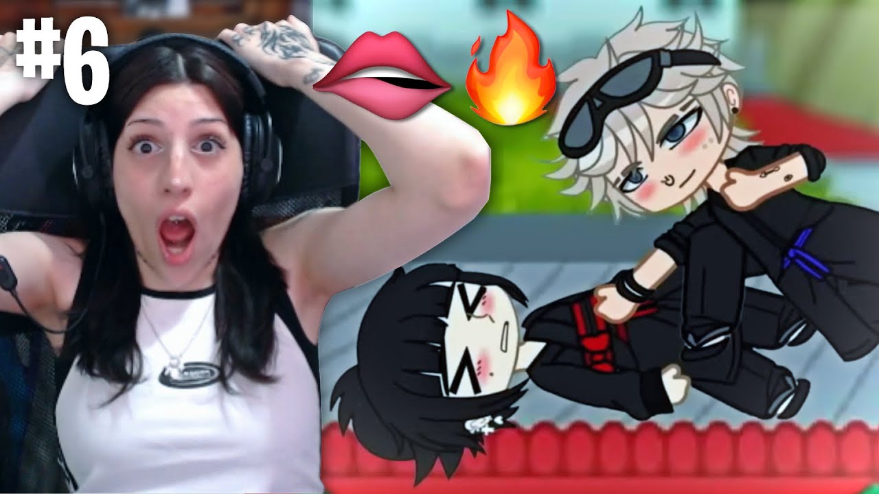 #6 Reacciono al episodio MÁS HOT🔥 de mi serie Gacha con VOCES🛐
