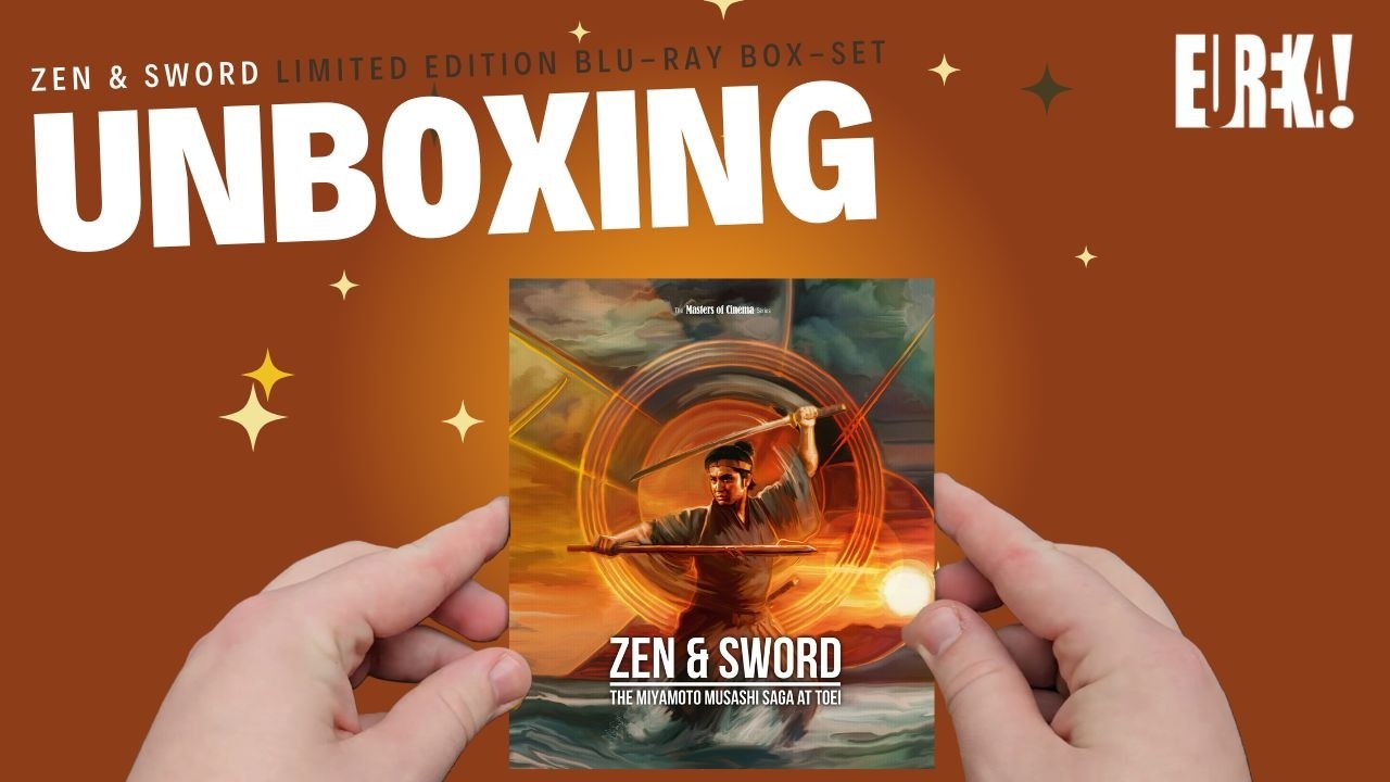 ZEN & SWORD: THE MIYAMOTO MUSASHI SAGA AT TOEI | Masters of Cinema Blu-ray Unboxing Video