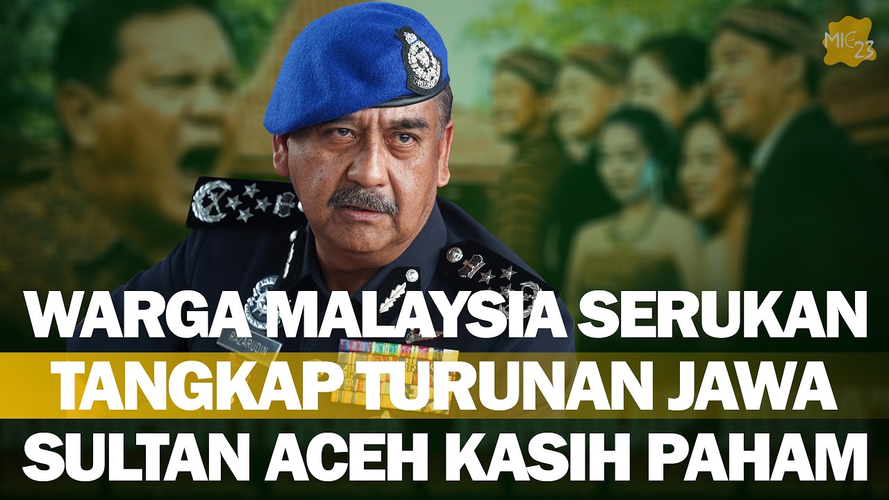 TURUNAN JAWA TAK MAU NGAKU MELAYU! PAKCIK MALAYSIA UMUMKAN TANGKAP SAJA DAN PULANGKAN?