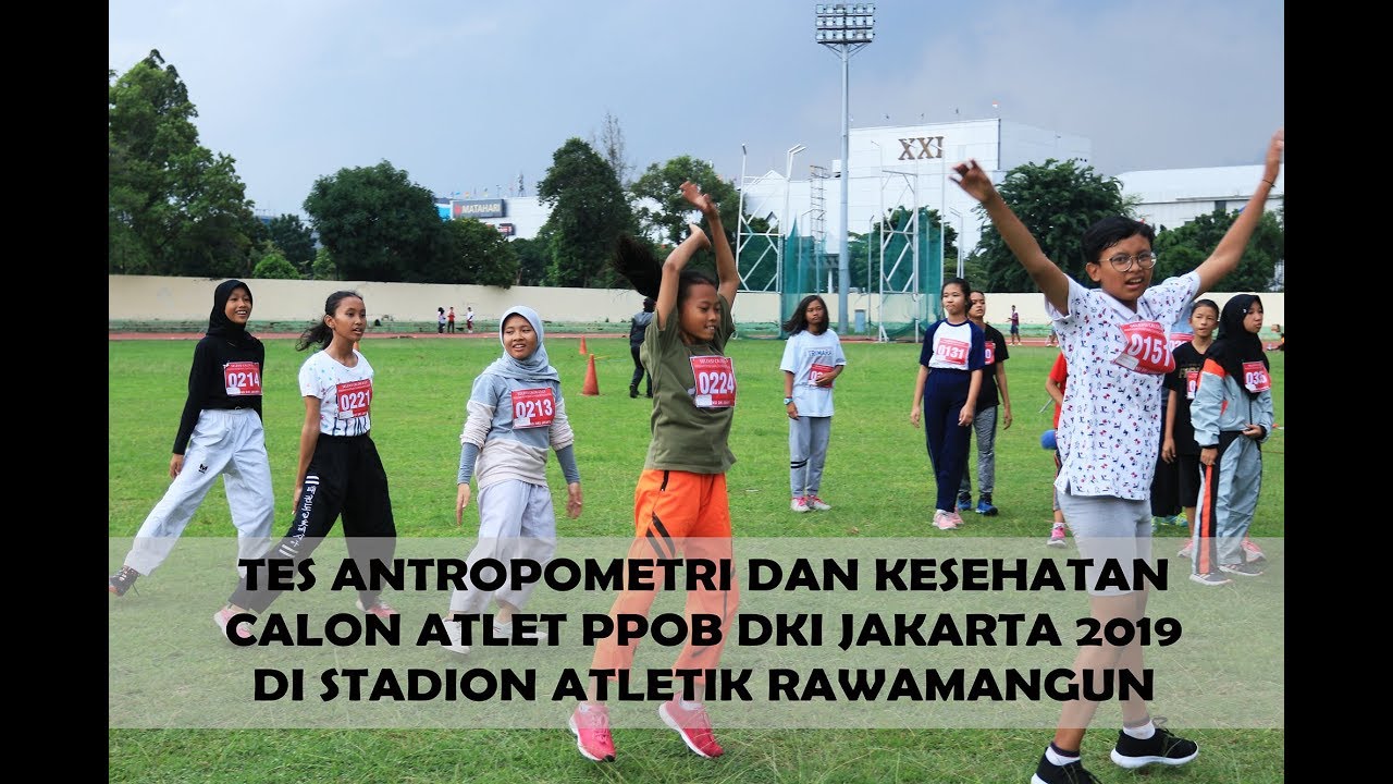 Inilah Materi Tes Antropometri & Kesehatan Calon Atlet PPOB U 15 DKI Jakarta 2019,  kamu wajib Tahu
