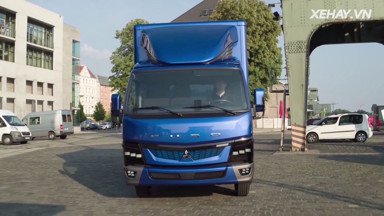 [XEHAY.VN] Chi tiết Fuso eCanter - xe tải chạy điện mới ra mắt tại IAA