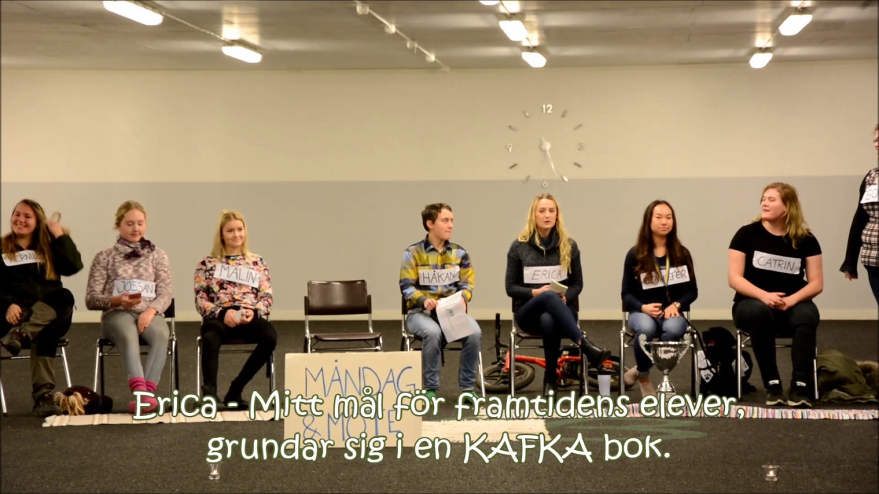 Imitation av lärarna på Blekinge Naturbruksgymnasium
