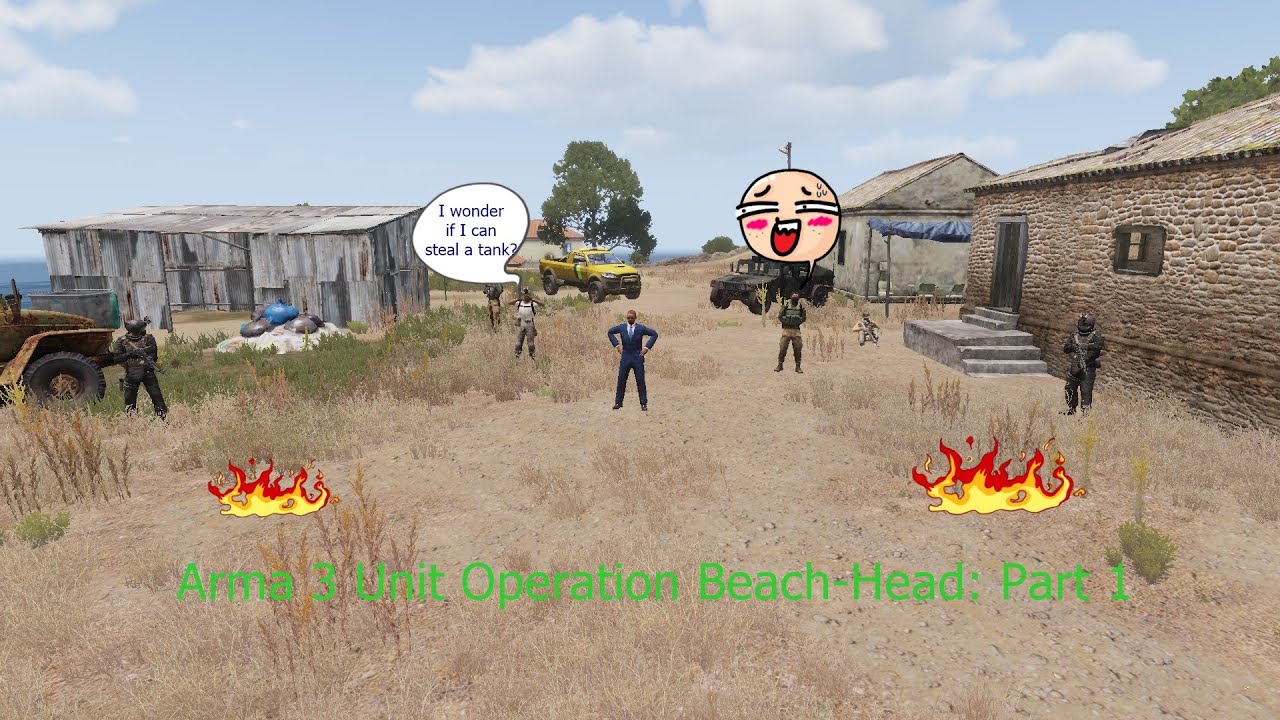 ARMA 3 Unit-Operation Beach Head: Part 1