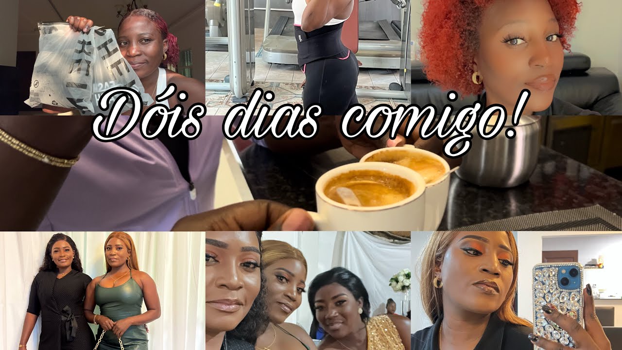 Dóis dias comigo!rotina do ginásio recebi visitas meus filhos e irmãs vieram,+ casamento na sexta-