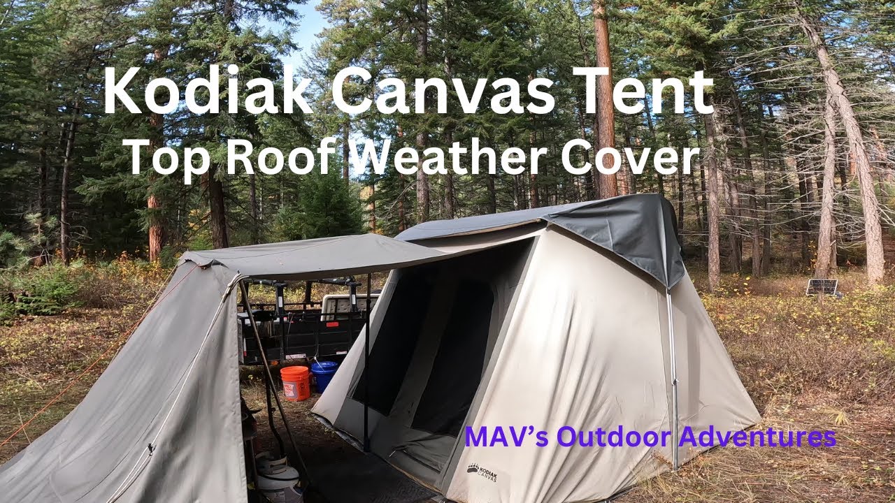 Украсьте свою палатку Kodiak Canvas стильным чехлом! #kodiakcanvastent #camping