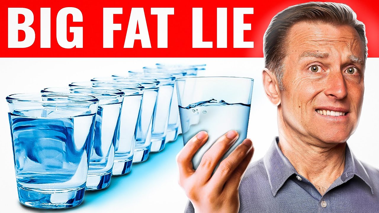 Why Drinking 8 Glasses of Water Per Day is a Myth &ndash; Dr. Berg Explains