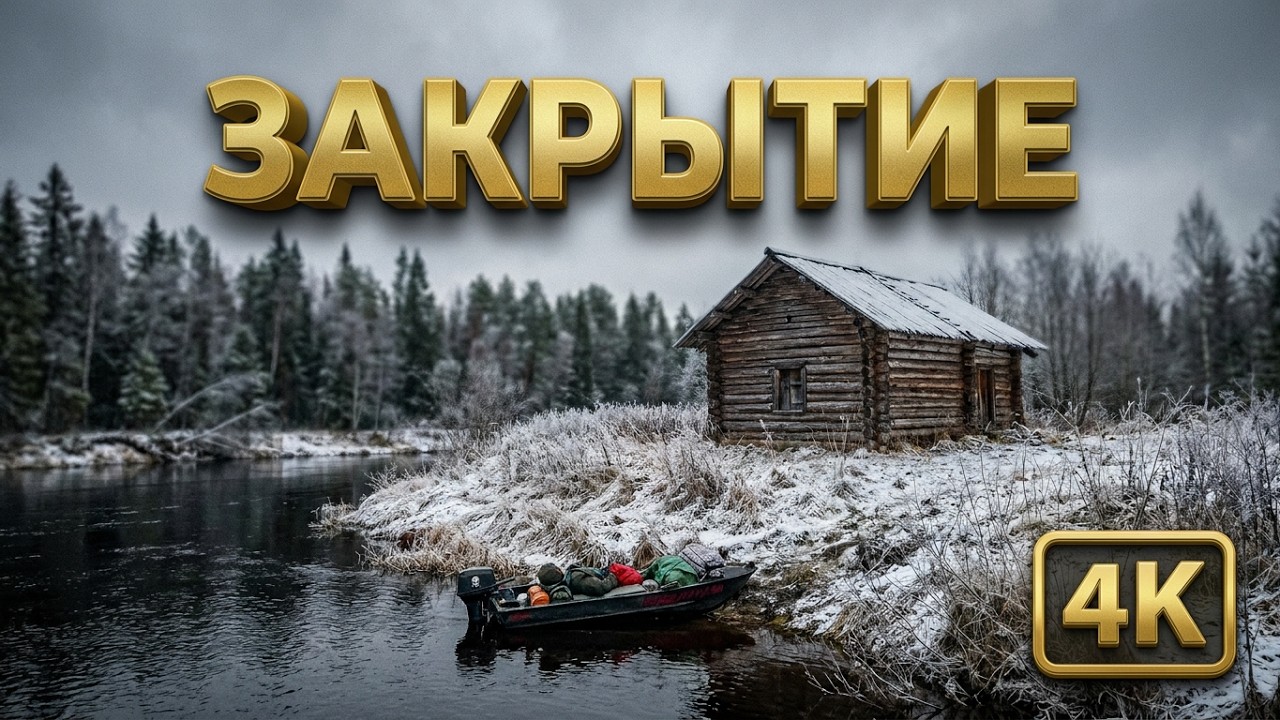 ВПЕРВЫЕ НА ЭТОЙ ТАЕЖНОЙ РЕКЕ, А ТУТ ТАКОЕ, ИЗБА НА ИЗБЕ | ПРИКЛЮЧЕНИЯ | ЗАКРЫТИЕ ПО ЖИДКОЙ ВОДЕ.