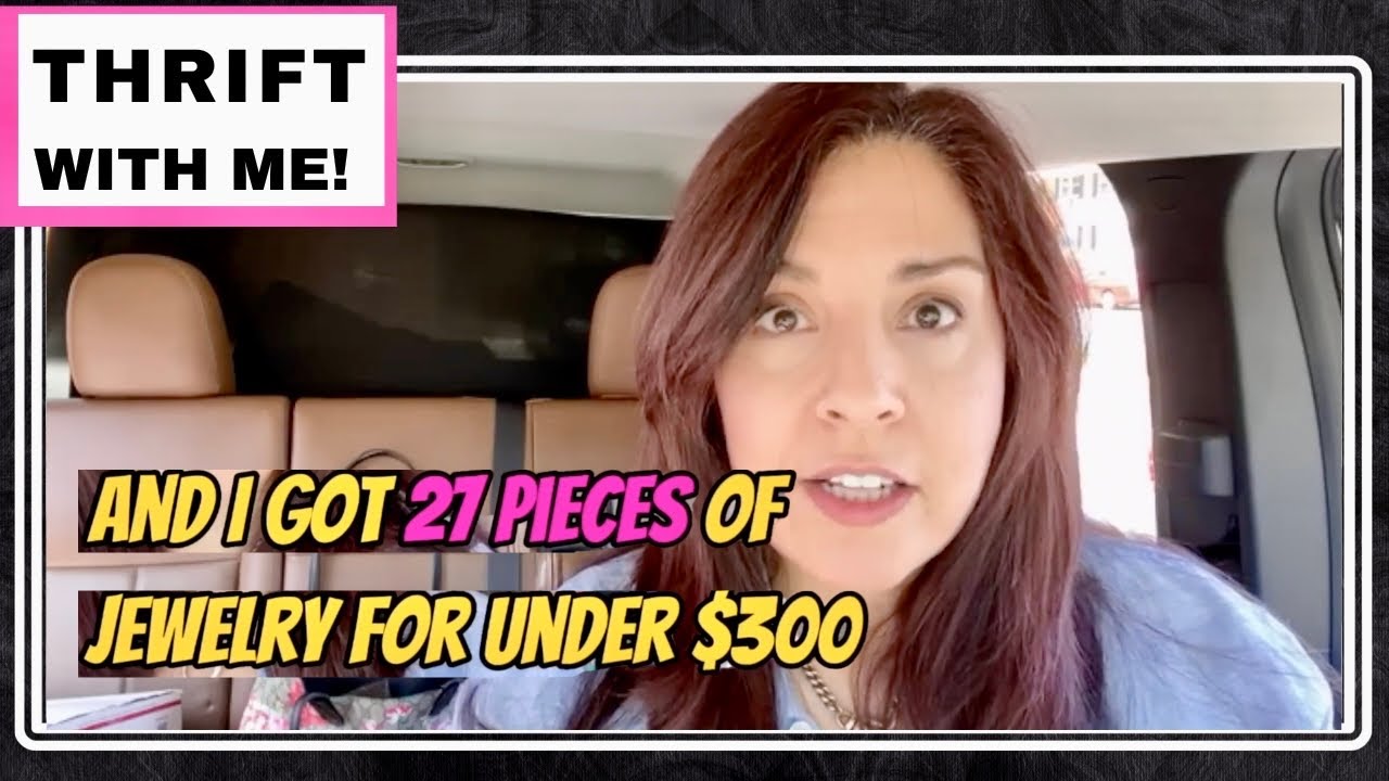I Thrifted  27 Pieces Of FUN Vintage Jewelry To Resell for Under $300!