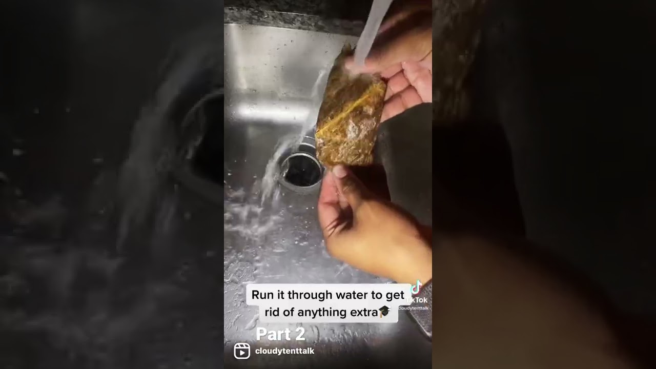 Part 2 of how to properly clean a backwood🧼