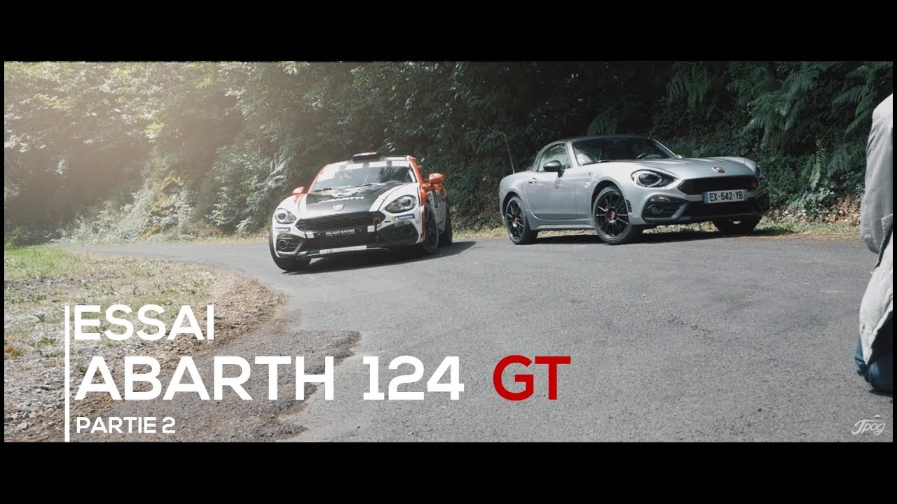 Test Abarth 124 GT, 124 R-GT, Team Milano Racing (Monza Exhaust, antilag)
