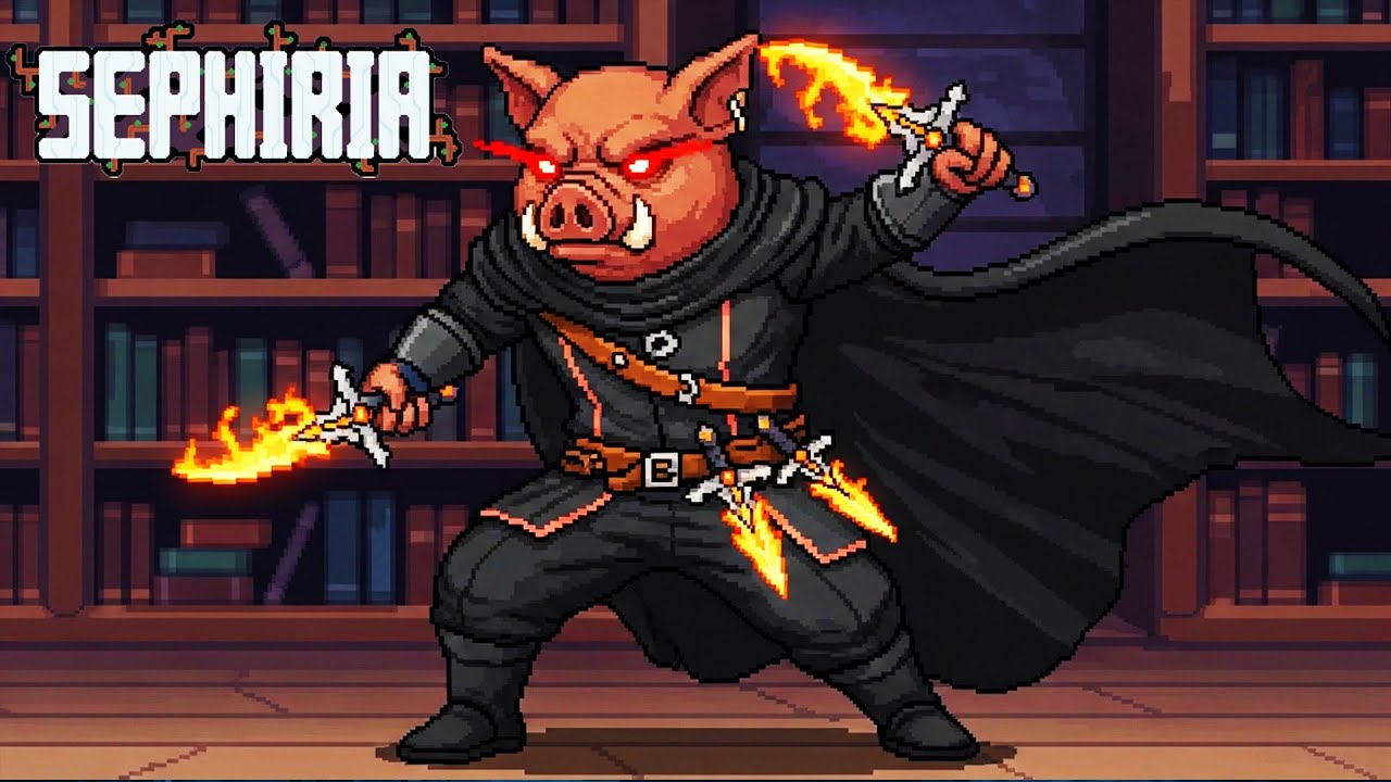 I Made The Ultimate Burn Machine In Sephiria... And It Was GLORIOUS!