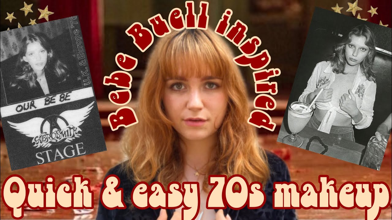 Quick and easy 70s makeup tutorial I Bebe Buell inspired makeup