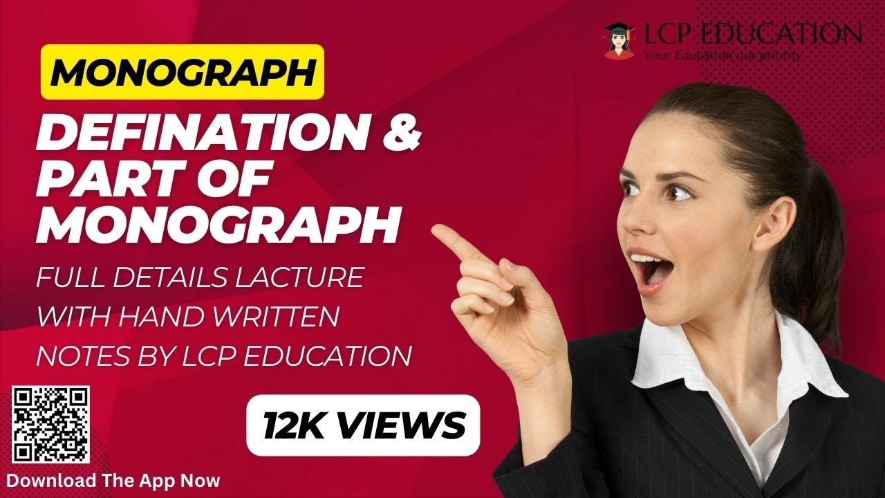 Monograph || Parts of Monograph || Indian Pharmacopoeia Monograph || How to Prepare Monograph