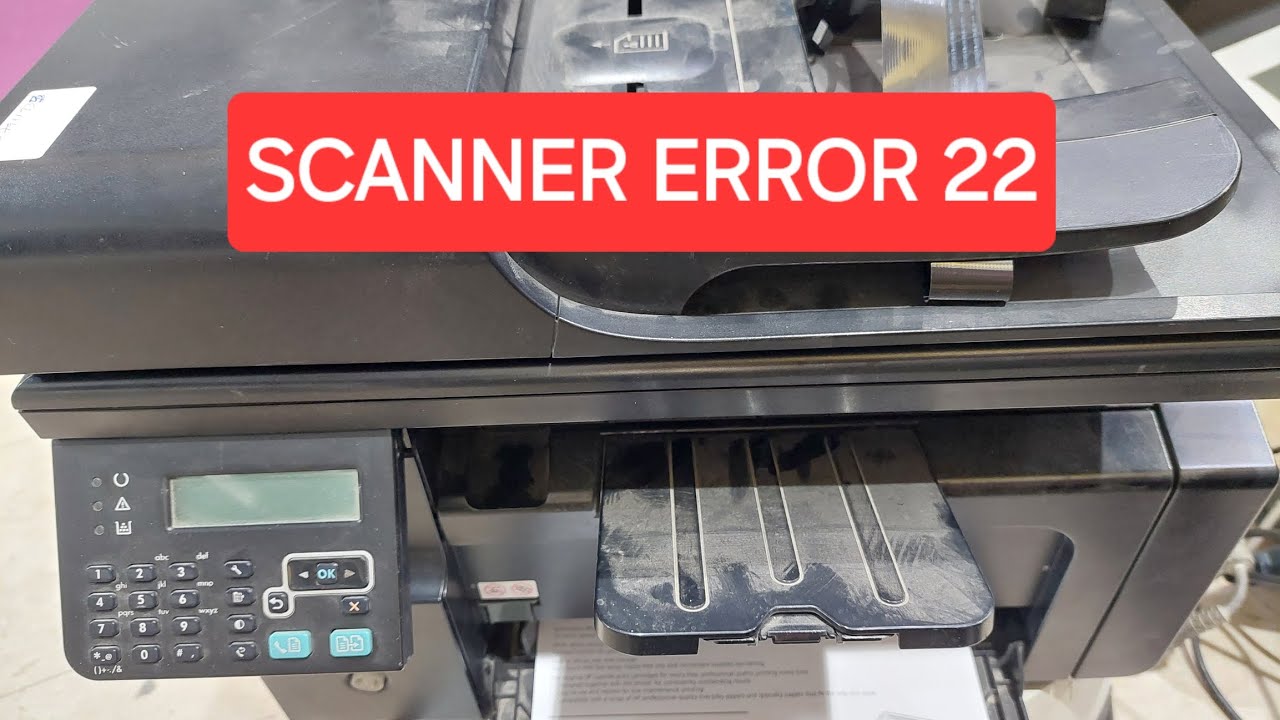 hp m m1212nf mfp scanner error 22