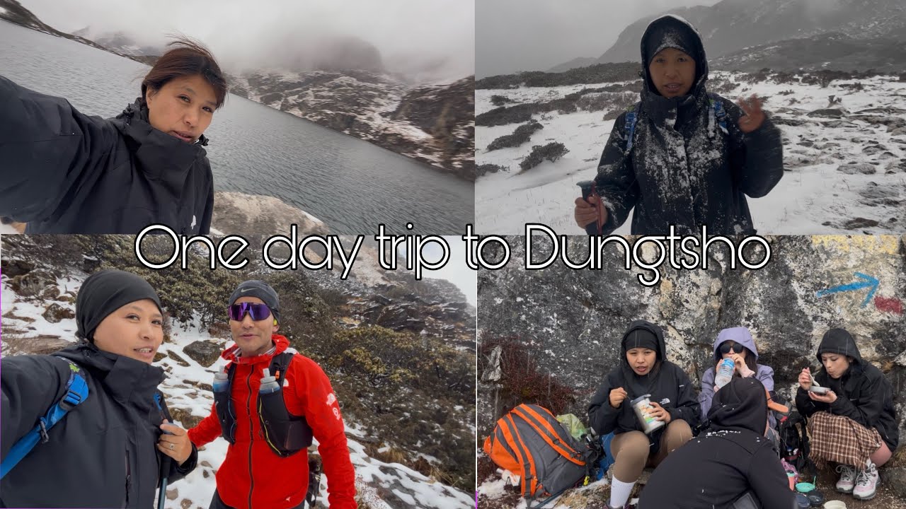 One day trip to Dungtsho. The journey wasn’t easy but the view made every moment worth it👌🏻👌🏻