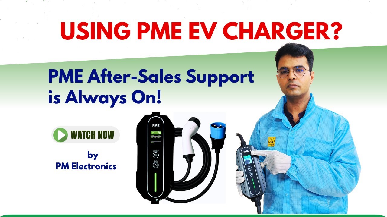 Using PME EV Charger? After-Sales Service Support is Always ON!