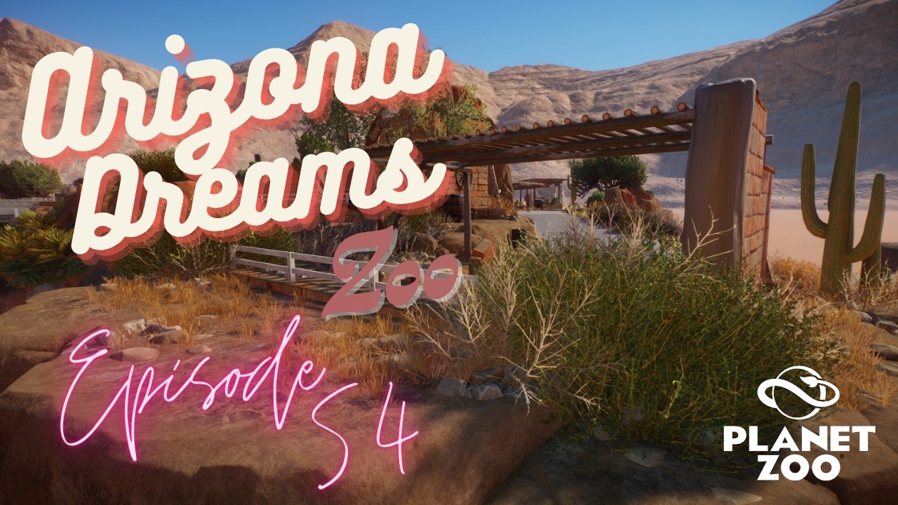 Planet Zoo - ARIZONA DREAMS #54 | Entre Canyon et Cité Fantôme🌵✨