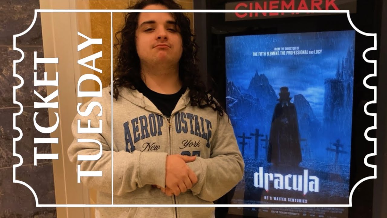 Ticket Tuesday Dracula (2025) Review (Luc Besson) (Caleb Landry Jones) (Christoph Waltz) (Zöe Bleu)