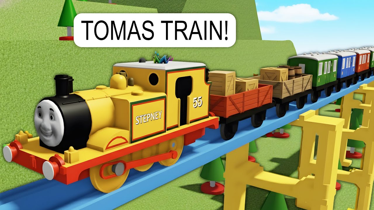 I Drive Thomas Train on Roblox BUT Pull TOO MANY Carriages