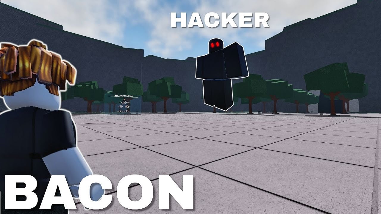 HACKER in duels + Runner in The Strongest Battlegrounds