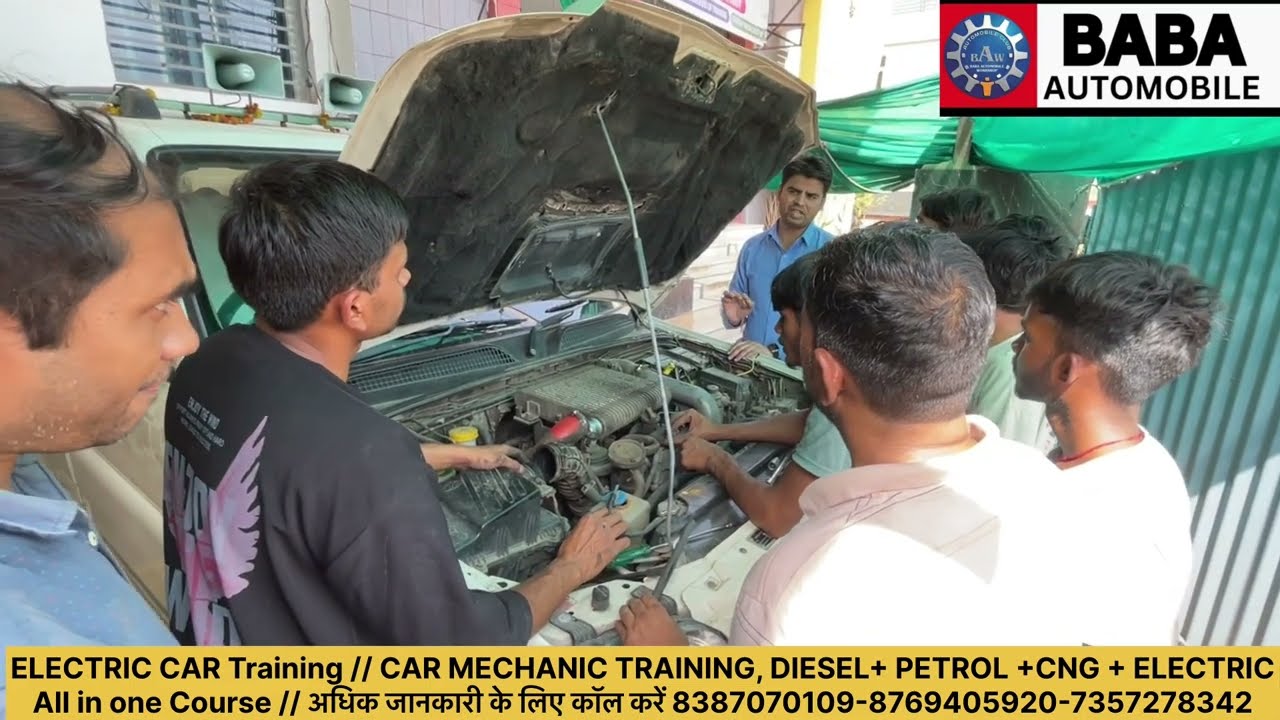Mahindra Scorpio Customer Car Training // Car Mechanic Training // Baba Automobile Jaipur