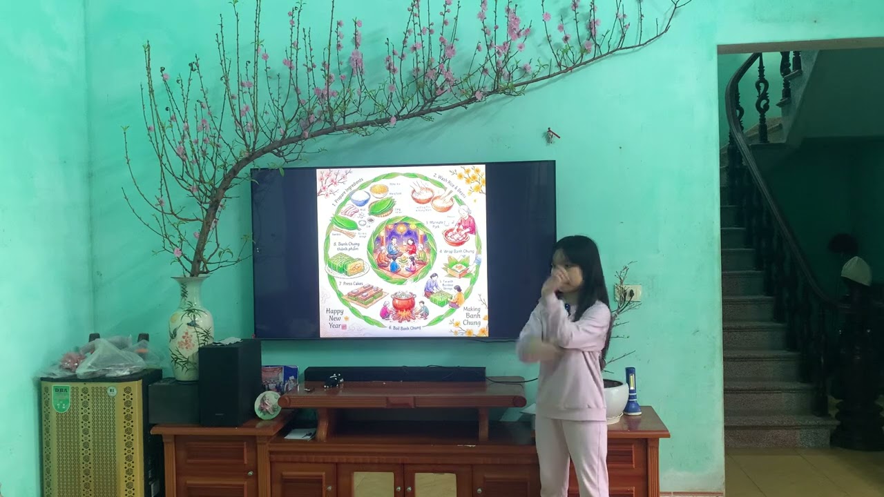 Happy new year 2026 - making banh chung | Elsa Thao Linh 9T