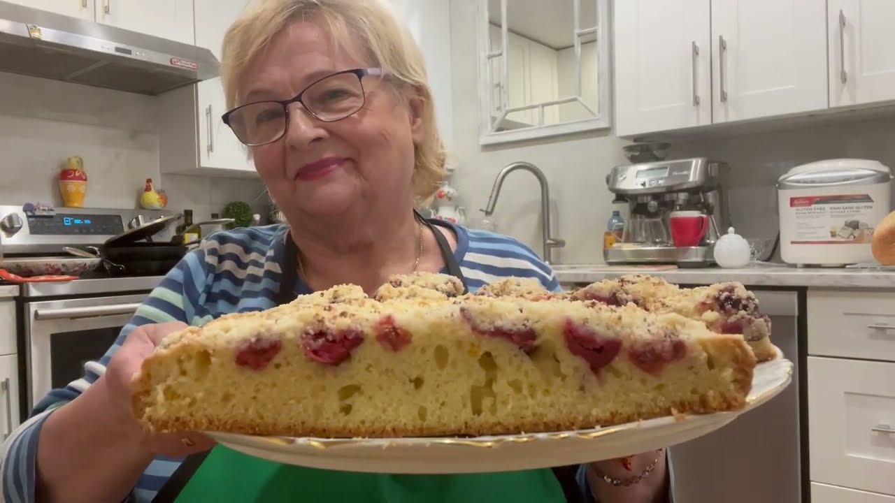 ВИШНЕВЫЙ ПИРОГ ОЧЕНЬ МЯГКИЙ, ПЫШНИЙ,  ВКУСНЫЙ, НЕЖНЫЙ!