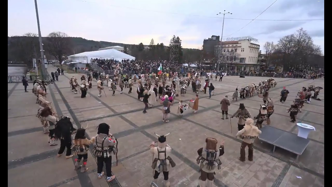 Село Ноевци на Международния фестивал на маскарадните игри XXXII (МФМИ) “Сурва” в Перник 25.01.2026г