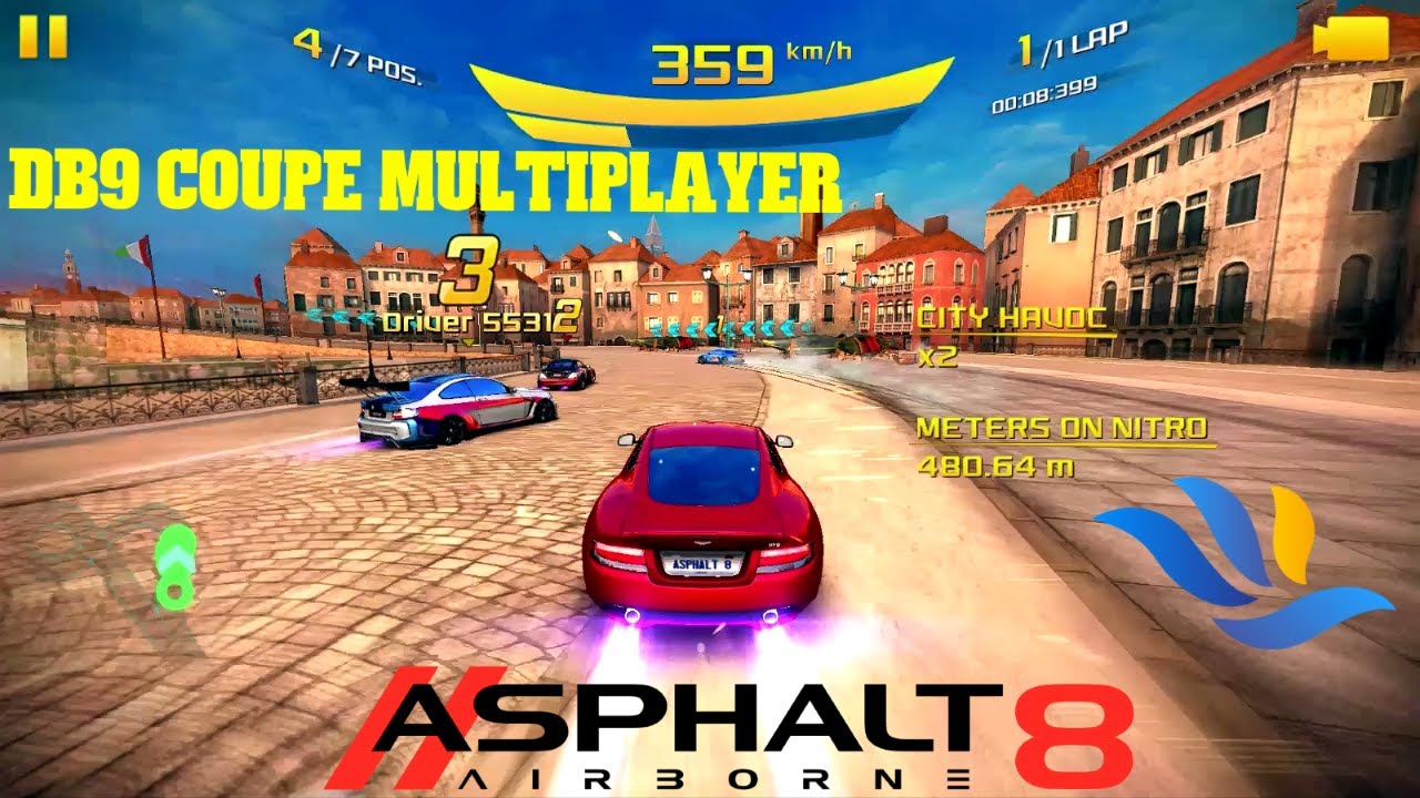Asphalt 8: From noting to something! NEW D CLASS BEAST Aston Martin DB9 Coupe Multiplayer