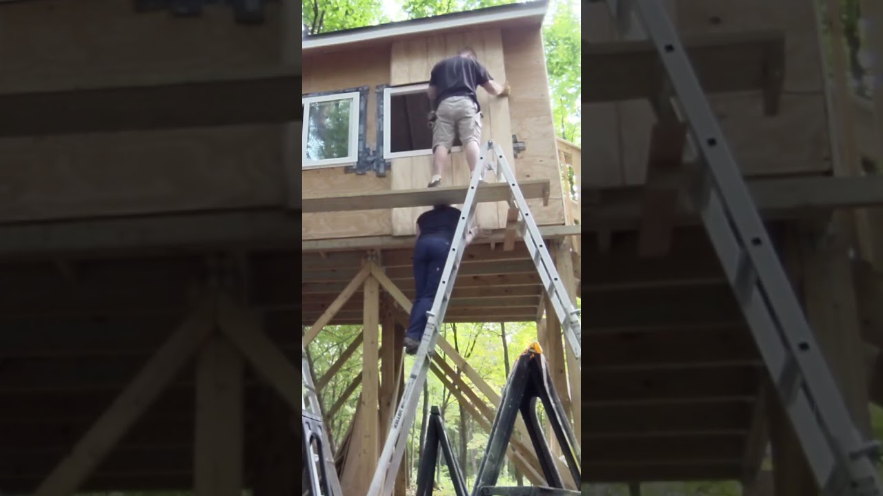 Building a Deer Cabin