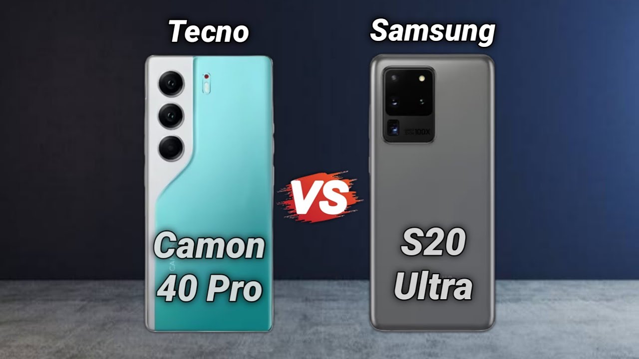 Tecno Camon 40 Pro Vs Samsung S20 Ultra | Old Flagship ❤️ Vs New Midrange 👑