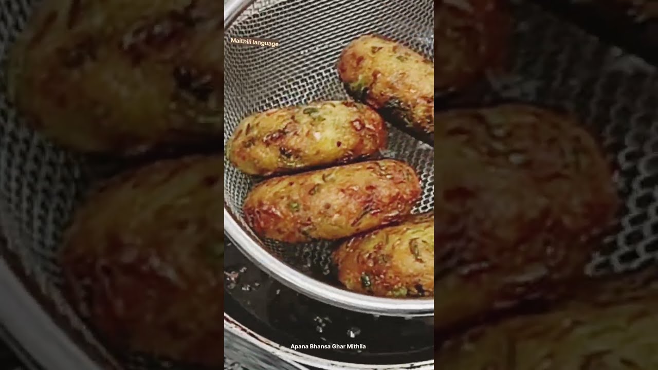 आलू और मेथी साग स बहुत स्वादिष्ट चाप tikki बने लौ एक बेर जरुर बनाऊ | Aalu Chaap Tikki Recipe