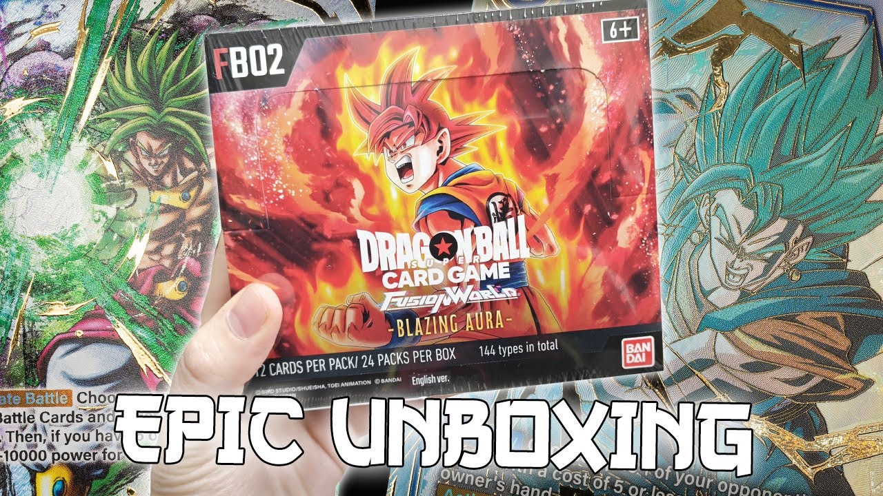 EN BUSCA DE LA GOD RARE! 😱 Dragon Ball Super Card Game Fusion World Blazing Aura | FB02
