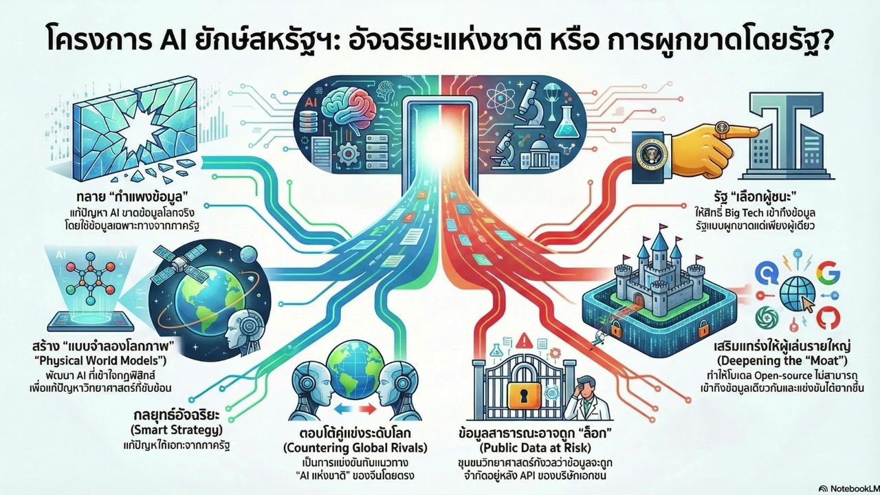 ดีเบต Genesis Mission: โครงการแมนฮัตตันยุค AI! สหรัฐฯ ทลายกำแพงข้อมูล เพื่อสร้างโมเดลโลกฟิสิกส์
