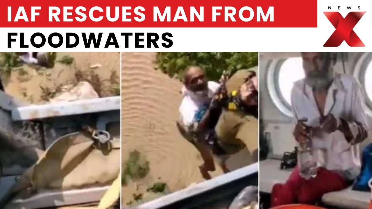 Cyclone Ditwah: IAF Rescues Man Stuck In Floodwaters | Relief Operations Ongoing
