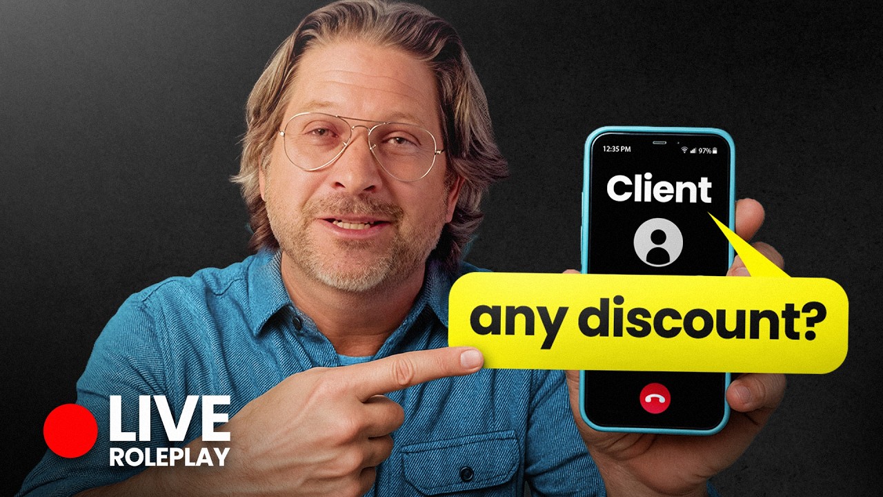The 1 Word That Deflects Any Price Objection (Live Objection Handling)
