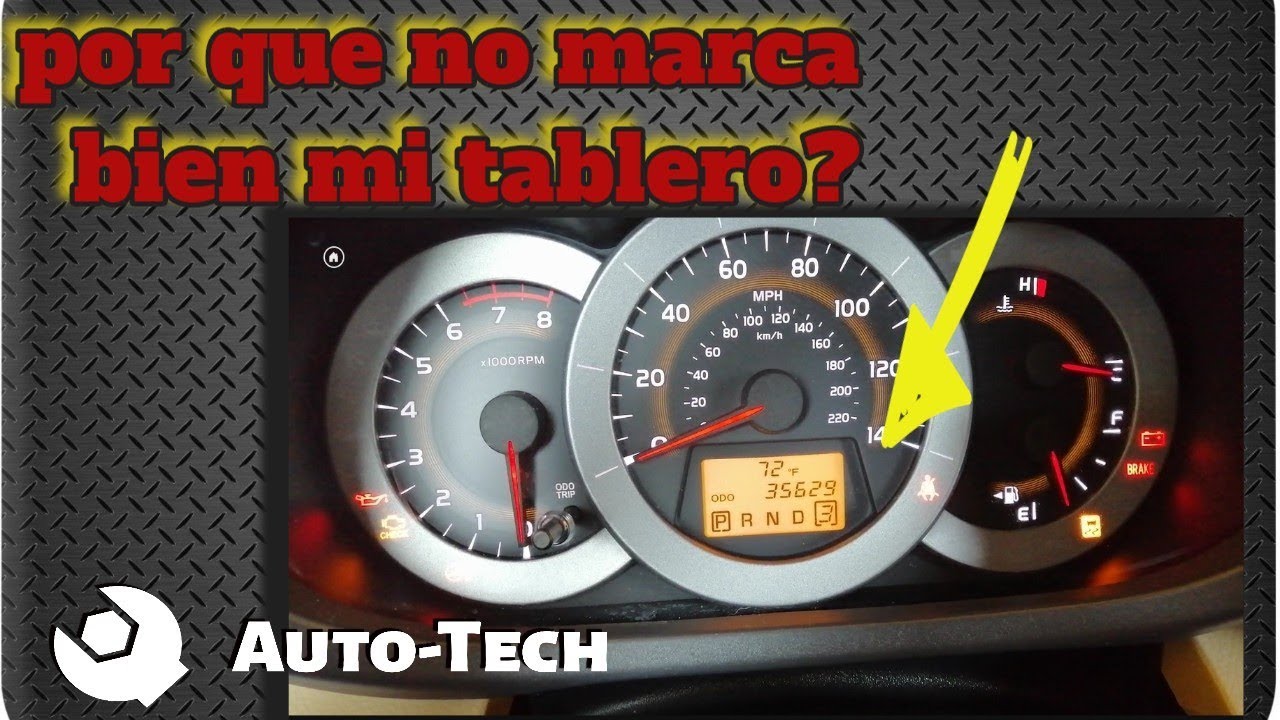 Toyota no marca bien los cambios en tablero - Toyota Rav4