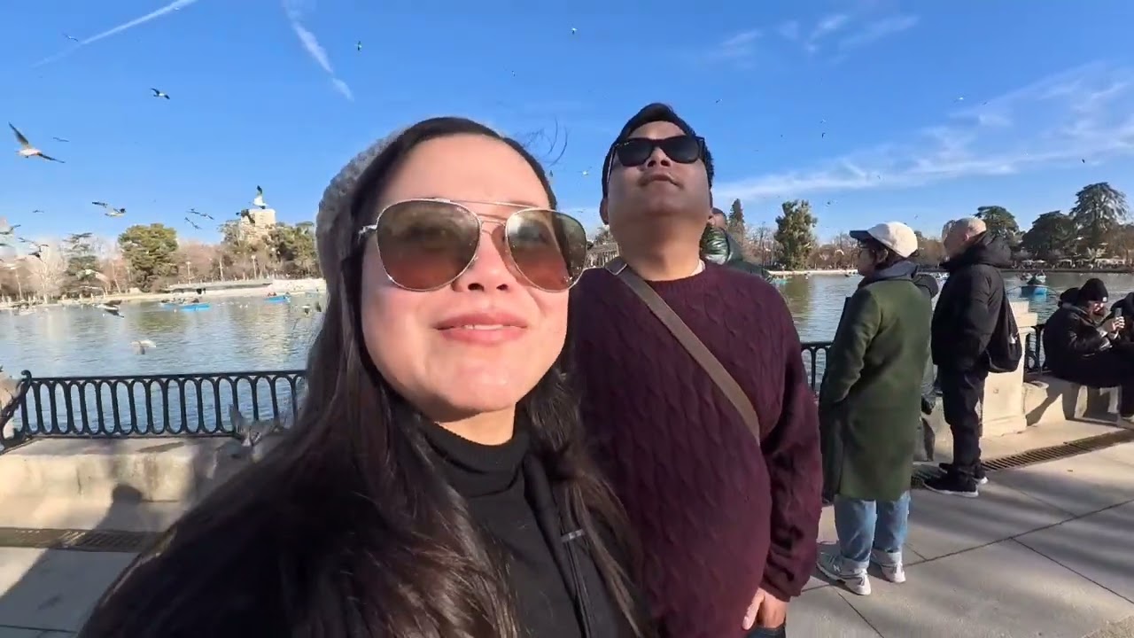 Retiro Park, Madrid , afternoon stroll