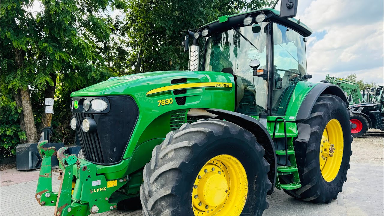 John Deere 7830, 2009r, TLS POWERQUAD, przedni TUZ i WOM, na sprzedaż/for sale *PESTROL*