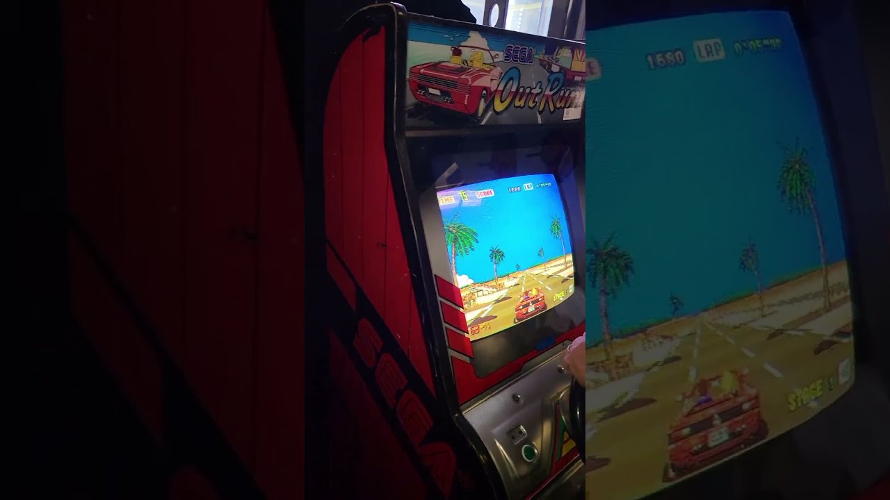 Outrun by Sega in the BidderBros.com Online Arcade Auction Ending 12/4/23