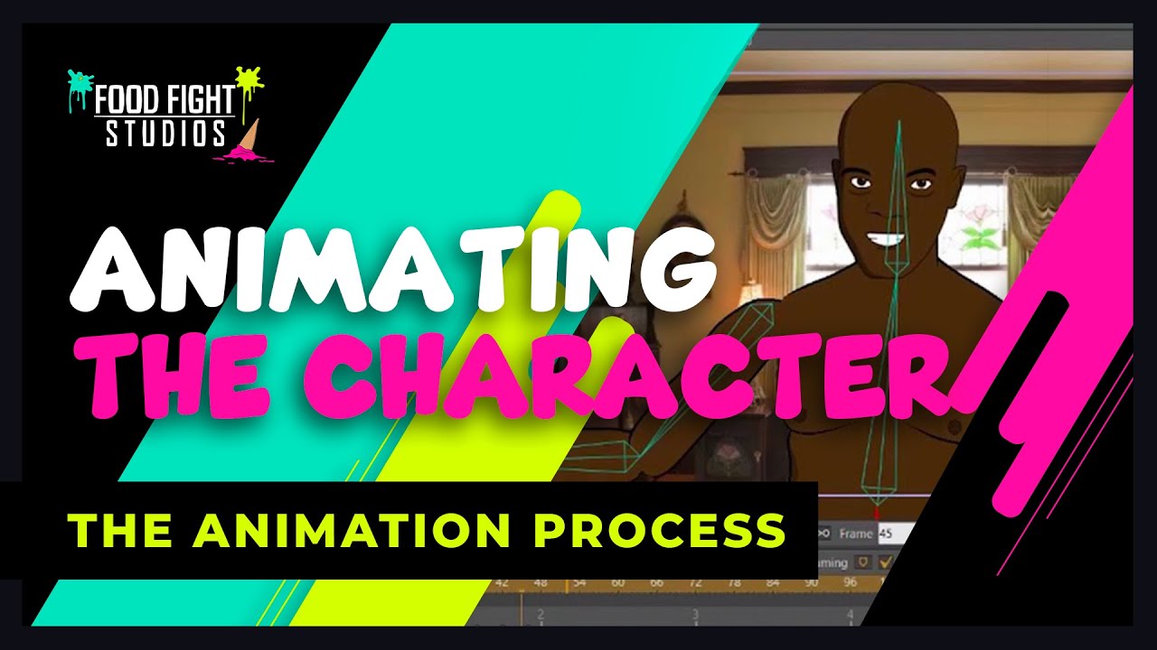 The Animation Process -  Simple Character Animation in Moho Pro