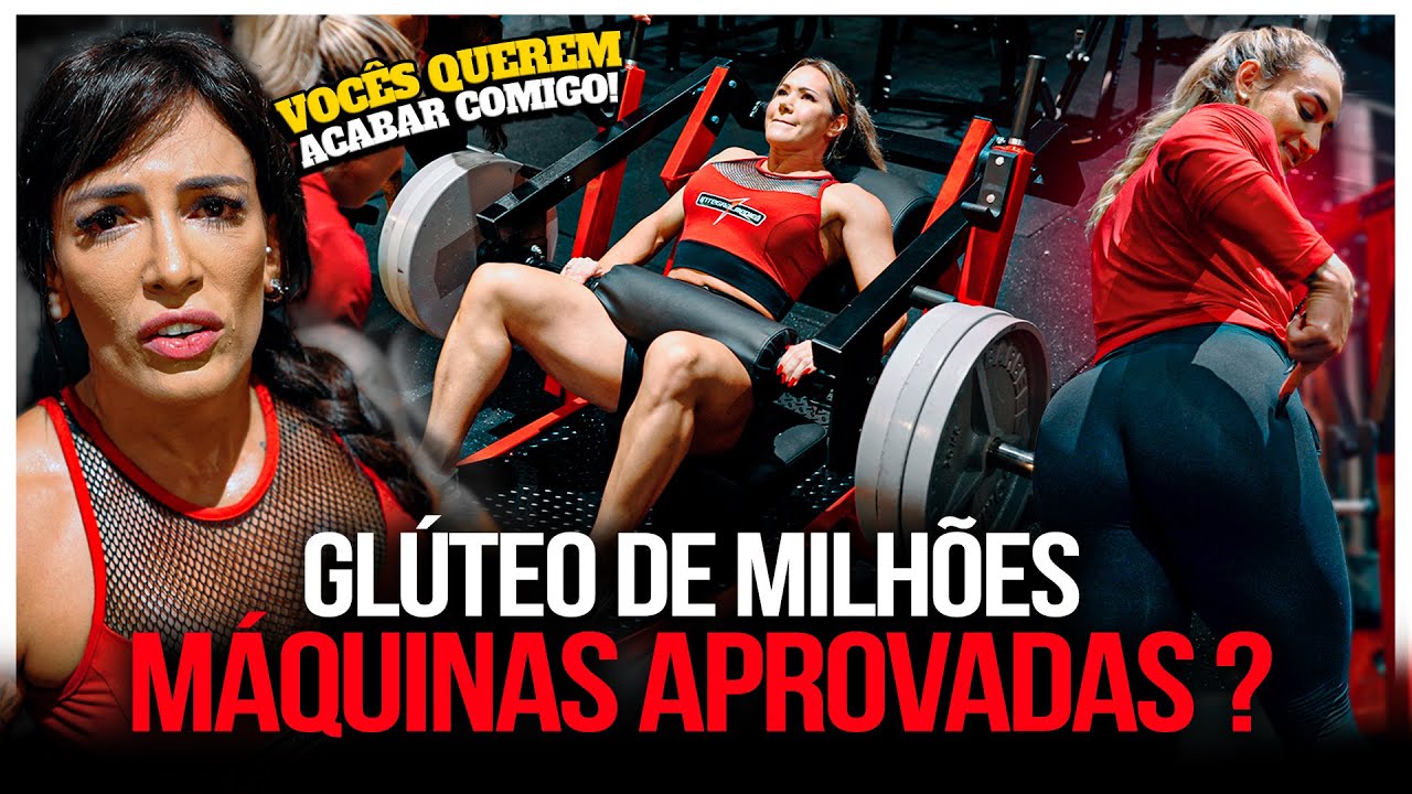 FRANCIELLE E RAYANE PELA PRIMEIRA VEZ NA DARKHOUSE!! *treino de glúteos*