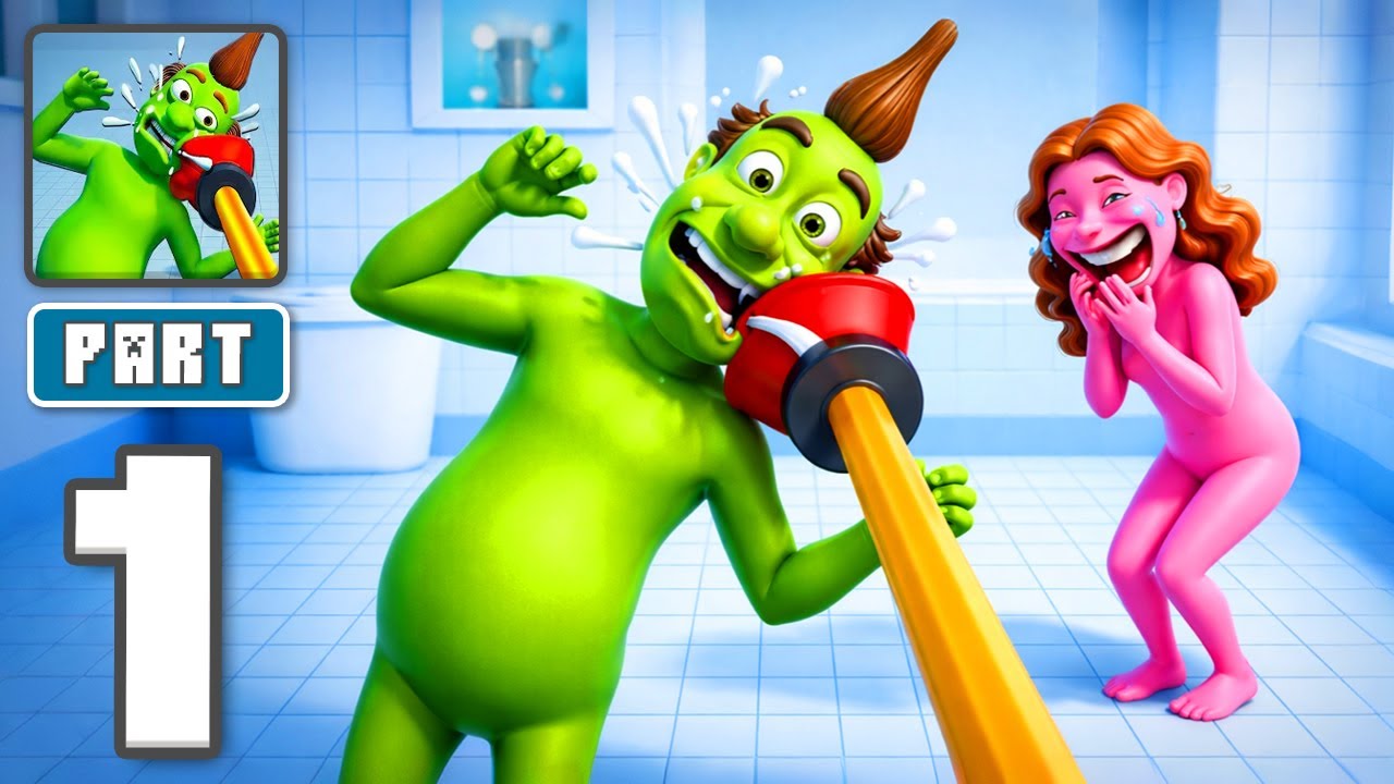 Annoying Boss Punch Game 3D - Gameplay Walkthrough Part 1 - Smash The Boss Hard (iOS, Android)