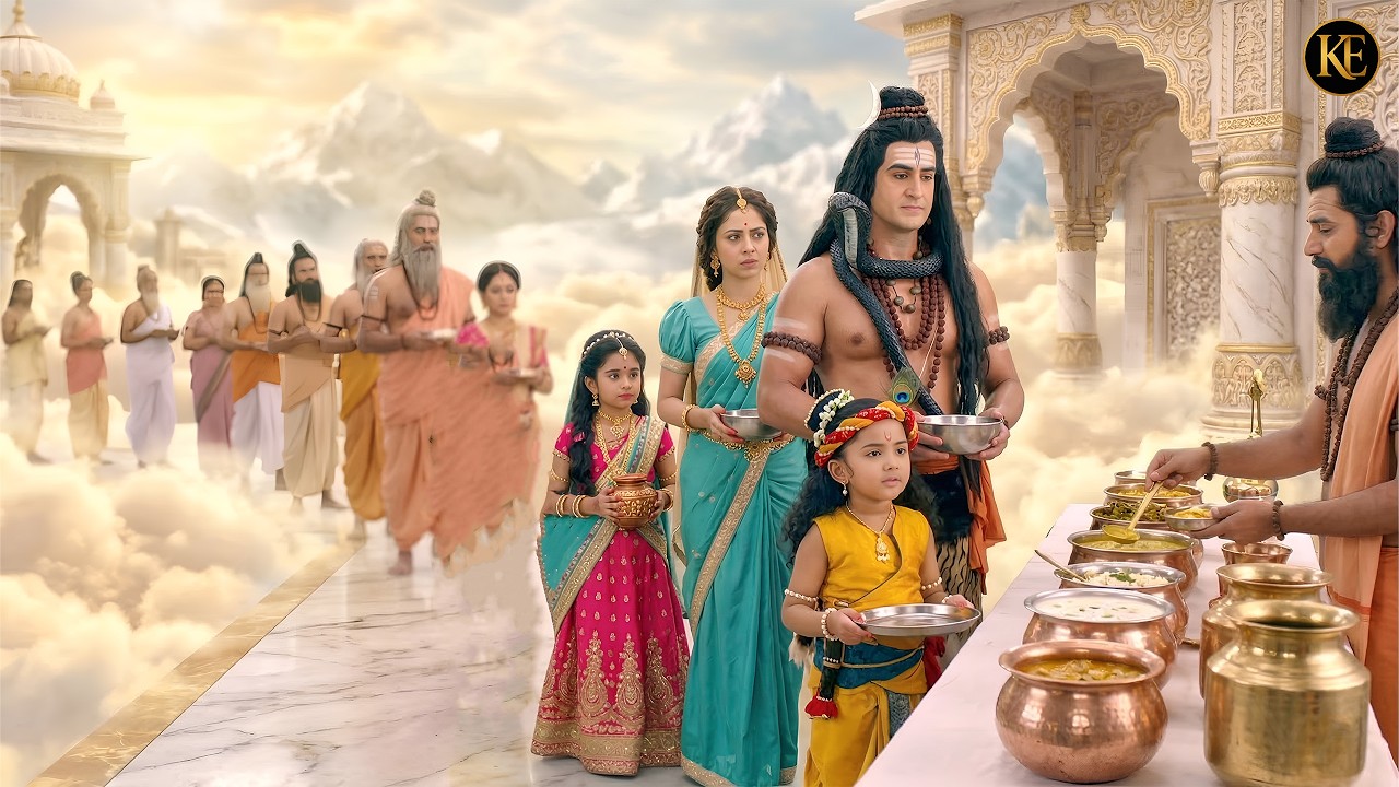 जब नन्हे कृष्ण ने महादेव के साथ चखा स्वर्ग का प्रसाद! | यशोमती मईया के नंदलाला | Shree Krishan leela