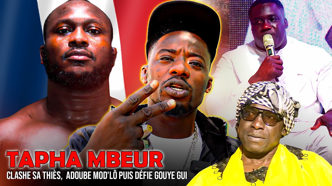 Tapha Mbeur clashe Sa Thiès,  adoube Mod'Lô puis défie Gouye Gui et Quench