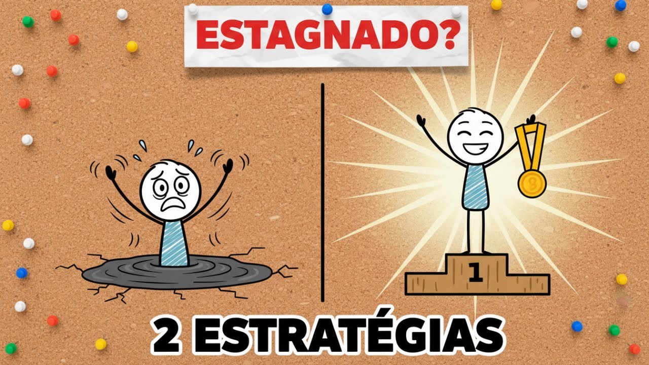 A vida está estagnada? Estas 2 estratégias mudam tudo