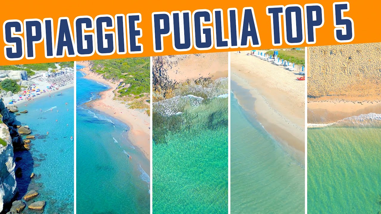 Le 5 SPIAGGIE 🏖️ PiU BELLE DELLA PUGLIA 😍 SALENTO E GARGANO +1